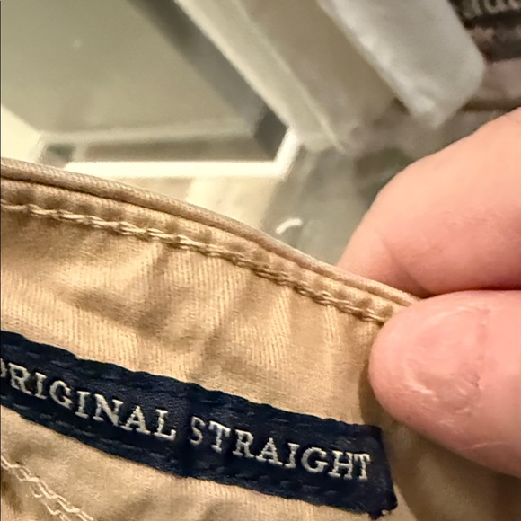 American Eagle Outfitters Men's Khaki Chinos - Picture 5 of 6